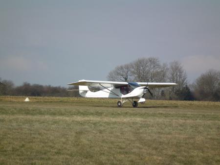 Pti'Tavion au décollage